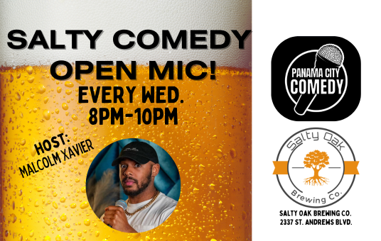 Salty Comedy Open Mic 