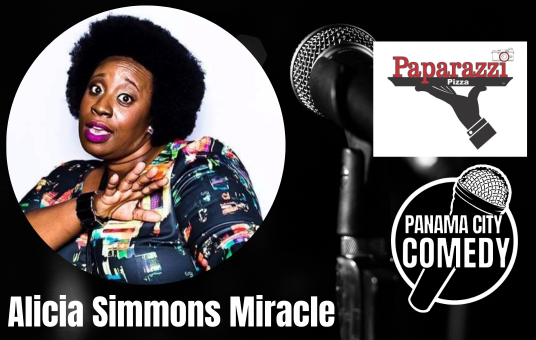 Panama City Comedy: Alicia Simmons Miracle (TNT’s Claws, Groundlings)