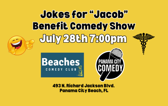 Jokes for "Jacob" Benefit Comedy Show